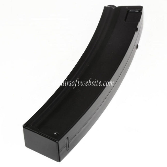 AIRSOFT WEBSITE 70rd Metal Mid-Cap Magazin Geeignet für Classic Army / CYMA / G&P / Golden Eagle / JG / SRC / Tokyo Marui MP5 Serie AEG Gewehre Schwarz