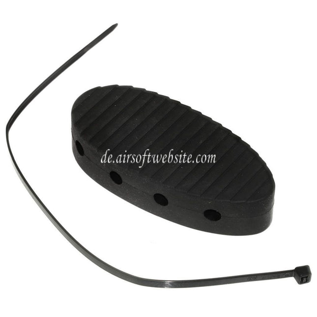 Mad Dog Klassiker Car-15 Schaftverlängerungs Rückstoßpolster mit Kabelbinder Schwarz