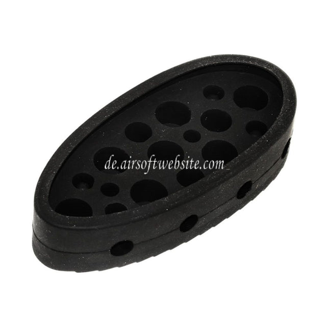 Mad Dog Klassiker Car-15 Schaftverlängerungs Rückstoßpolster mit Kabelbinder Schwarz