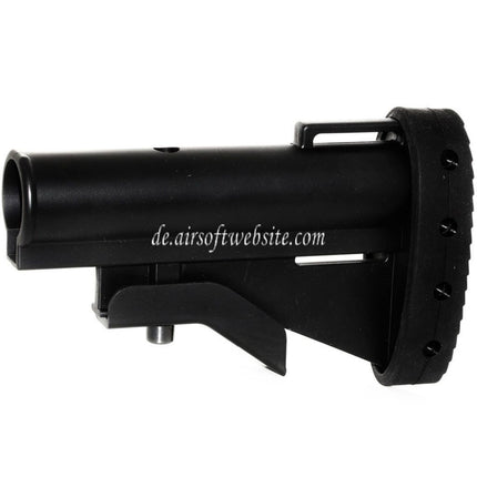 Mad Dog Klassiker Car-15 Schaft mit Extender Rückstoßpolster und Kabelbinder Schwarz