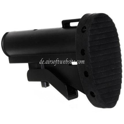 Mad Dog Klassiker Car-15 Schaft mit Extender Rückstoßpolster und Kabelbinder Schwarz