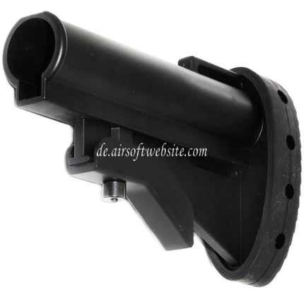 Mad Dog Klassiker Car-15 Schaft mit Extender Rückstoßpolster und Kabelbinder Schwarz