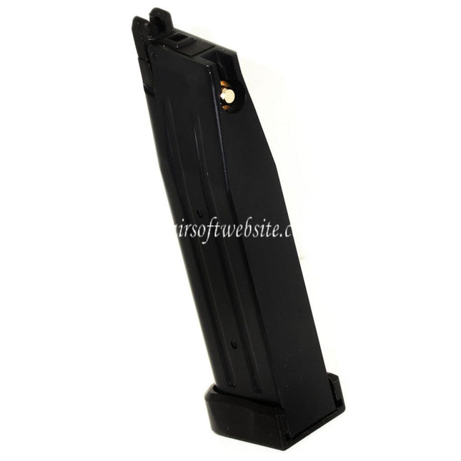 G&P 30rd Gas Magazin Geeignet für Hi-Capa Serie GBB Pistolen Airsoft Schwarz