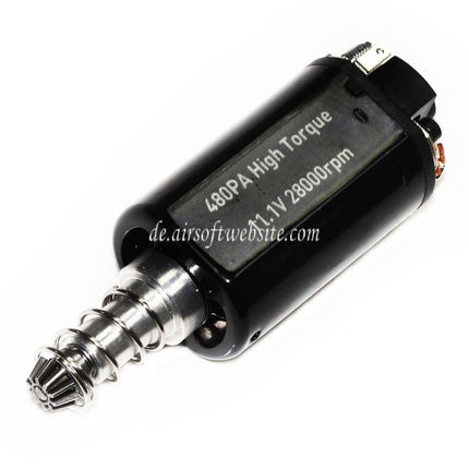 SOLINK Super Hohes Drehmoment Motor (Lange Achse) 11.1V 28000RPM Geeignet für M4 M16 MP5 G3 P90 Serie V2 Getriebe AEG Gewehre Airsoft