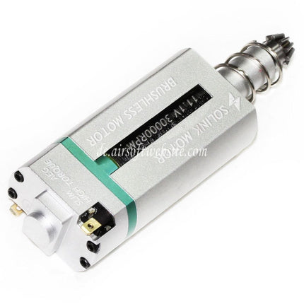 SOLINK Ultradünn Bürstenlos Super Hohes Drehmoment Motor (Lange Achse) 11.1V 30000RPM Geeignet für M4 M16 MP5 G3 P90 Serie V2 Getriebe AEG Gewehre Airsoft