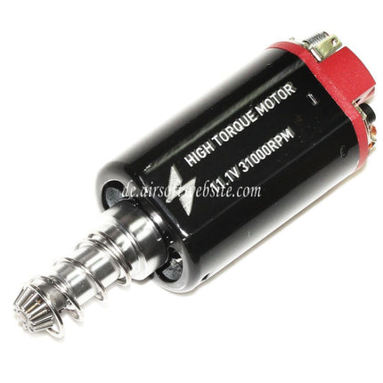 SOLINK Super Hohes Drehmoment Motor (Lange Achse) 11.1V 31000RPM Geeignet für M4 M16 MP5 G3 P90 Serie V2 Getriebe AEG Gewehre Airsoft