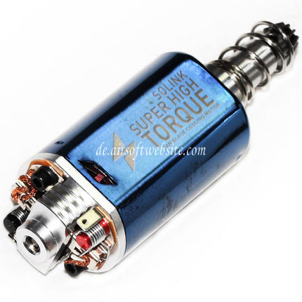 SOLINK Super Hohes Drehmoment Motor (Lange Achse) 11.1V 32000RPM Geeignet für M4 M16 MP5 G3 P90 Serie V2 Getriebe AEG Gewehre Airsoft
