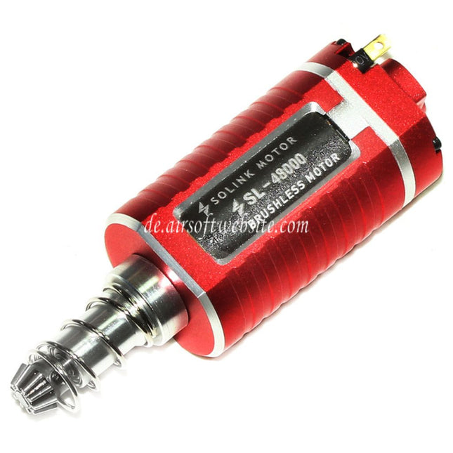 SOLINK SX-1 Advanced Bürstenlos Super Hohe Geschwindigkeit Motor (Lange Achse) 11.1V 48000RPM Geeignet für M4 M16 MP5 G3 P90 Serie V2 Getriebe AEG Gewehre Airsoft