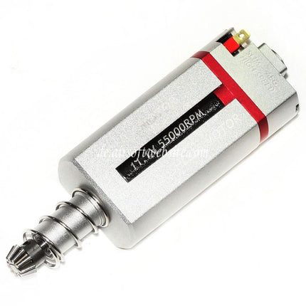 SOLINK Ultradünn Bürstenlos Super Hohe Geschwindigkeit Motor (Lange Achse) 11.1V 55000RPM Geeignet für M4 M16 MP5 G3 P90 Serie V2 Getriebe AEG Gewehre Airsoft