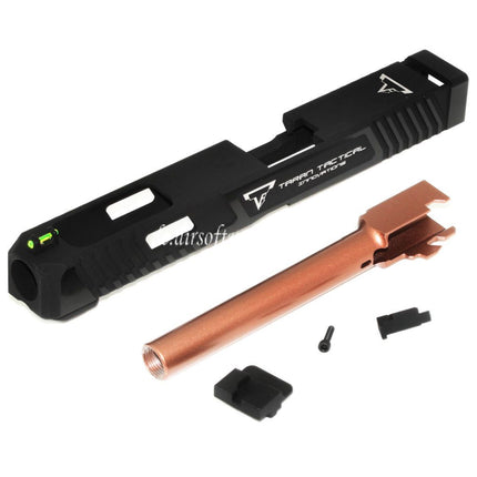 APS EMG TTI CNC Combat Master Laufschlitten Set Geeignet für Elite Force VFC G17 Gen5 GBB Pistolen Airsoft