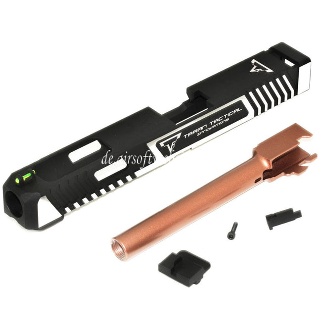 APS EMG TTI CNC Combat Master Laufschlitten Set Geeignet für Elite Force VFC G17 Gen5 GBB Pistolen Airsoft