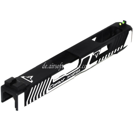 APS EMG TTI CNC Combat Master Laufschlitten Set Geeignet für Elite Force VFC G17 Gen5 GBB Pistolen Airsoft