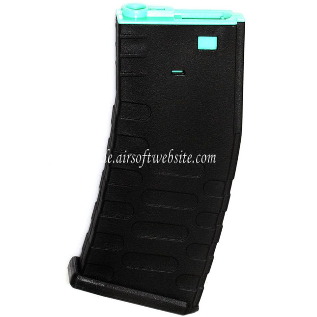 APS 300rd Polymer Hi-Cap Magazin Farbiger Kern Geeignet für M4 M16 Serie AEG Gewehre Airsoft