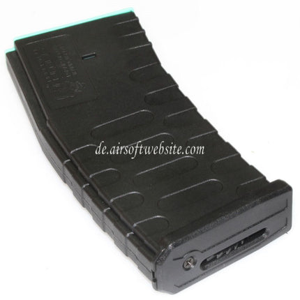APS 300rd Polymer Hi-Cap Magazin Farbiger Kern Geeignet für M4 M16 Serie AEG Gewehre Airsoft