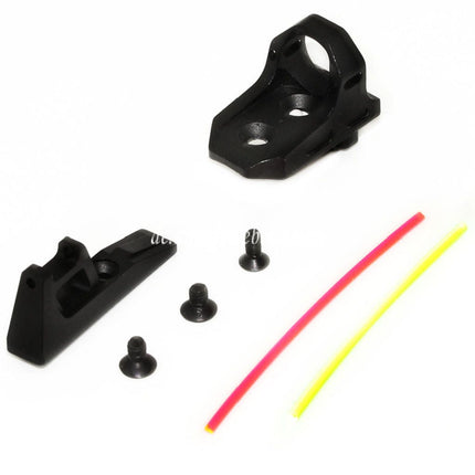 5KU Ghost Ring Fiberglasvisier Korn Kimme Set Geeignet für ACTION ARMY AAP01 GBB Pistolen Airsoft