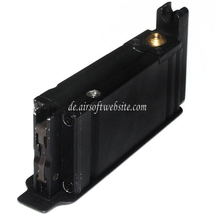 PPS 11rd Gas Magazin Geeignet für TANAKA PPS KAR-98K 98K Serie Gas Bolt Action Scharfschützengewehre Airsoft Schwarz