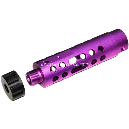 5KU CNC Aluminium Äußerer Lauf Typ-A Geeignet für ACTION ARMY AAP-01 GBB Pistolen Airsoft