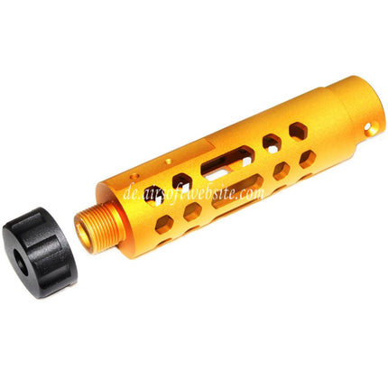 5KU CNC Aluminium Äußerer Lauf Typ-A Geeignet für ACTION ARMY AAP-01 GBB Pistolen Airsoft