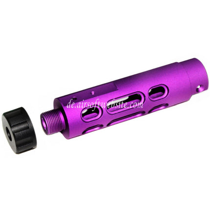 5KU CNC Aluminium Äußerer Lauf Typ-B Geeignet für ACTION ARMY AAP-01 GBB Pistolen Airsoft