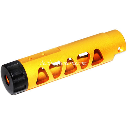5KU CNC Aluminium Äußerer Lauf Typ-D Geeignet für ACTION ARMY AAP-01 GBB Pistolen Airsoft