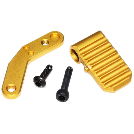 5KU CNC Aluminium Daumenauflage (links oder rechts) Geeignet für ACTION ARMY AAP-01 GBB Pistolen Airsoft