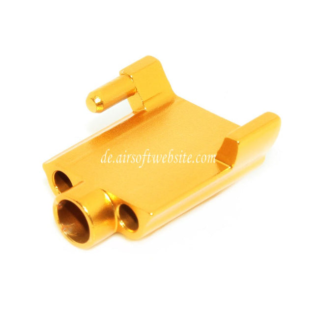 5KU Aluminium Düsenblock Geeignet für ACTION ARMY AAP-01 GBB Pistolen Airsoft Gold