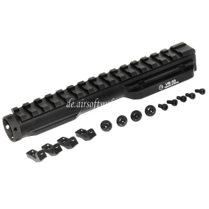 5KU 20mm Picatinny Oberschiene VS-33 Gasrohr Geeignet für LCT GHK CYMA D-Boys Tokyo Marui AK-Serie AEG GBB Gewehre Airsoft