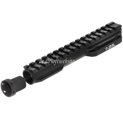 5KU 20mm Picatinny Oberschiene VS-33 Gasrohr Geeignet für LCT GHK CYMA D-Boys Tokyo Marui AK-Serie AEG GBB Gewehre Airsoft