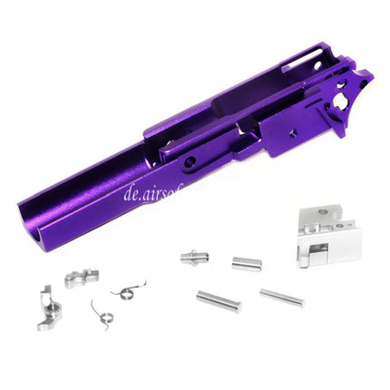 5KU CNC Aluminum Mittlerer Rahmen Typ-1 SV Geeignet für Tokyo Marui Hi-Capa Serie GBB Pistolen Airsoft