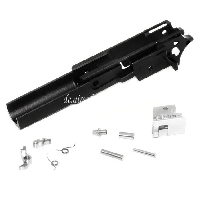 5KU CNC Aluminum Mittlerer Rahmen Typ-1 SV Geeignet für Tokyo Marui Hi-Capa Serie GBB Pistolen Airsoft