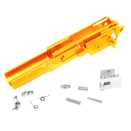 5KU CNC Aluminum Mittlerer Rahmen Typ-1 SV Geeignet für Tokyo Marui Hi-Capa Serie GBB Pistolen Airsoft