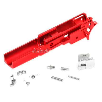 5KU CNC Aluminum Mittlerer Rahmen Typ-2 Infinity Geeignet für Tokyo Marui Hi-Capa Serie GBB Pistolen Airsoft