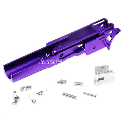 5KU CNC Aluminum Mittlerer Rahmen Typ-2 Infinity Geeignet für Tokyo Marui Hi-Capa Serie GBB Pistolen Airsoft