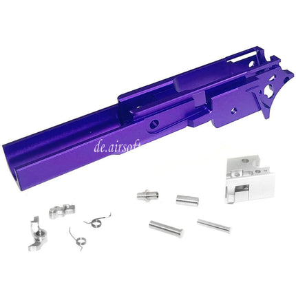 5KU CNC Aluminum Mittlerer Rahmen Typ-2 Infinity Geeignet für Tokyo Marui Hi-Capa Serie GBB Pistolen Airsoft