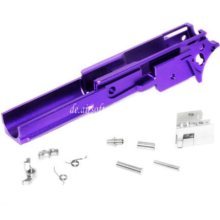 5KU CNC Aluminum Mittlerer Rahmen Typ-3 Geeignet für Tokyo Marui Hi-Capa Serie GBB Pistolen Airsoft