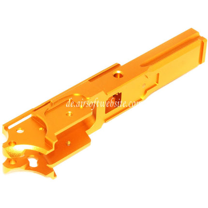 5KU CNC Aluminum Mittlerer Rahmen Typ-3 Geeignet für Tokyo Marui Hi-Capa Serie GBB Pistolen Airsoft