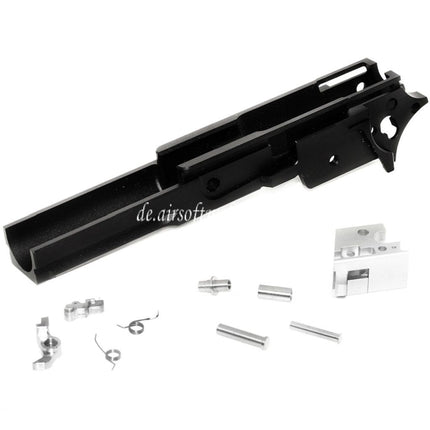 5KU CNC Aluminum Mittlerer Rahmen Typ-3 Geeignet für Tokyo Marui Hi-Capa Serie GBB Pistolen Airsoft