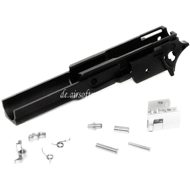 5KU CNC Aluminum Mittlerer Rahmen Typ-3 Geeignet für Tokyo Marui Hi-Capa Serie GBB Pistolen Airsoft