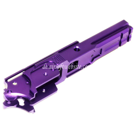 5KU CNC Aluminum Mittlerer Rahmen Typ-4 2011 Geeignet für Tokyo Marui Hi-Capa Serie GBB Pistolen Airsoft