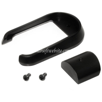 AIP Aluminum SPY Stil Magwell V2 Geeignet für Tokyo Marui G17 G18C Serie GBB Pistolen Airsoft Schwarz