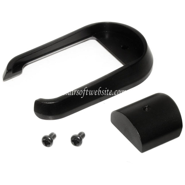 AIP Aluminum SPY Stil Magwell V2 Geeignet für Tokyo Marui G17 G18C Serie GBB Pistolen Airsoft Schwarz