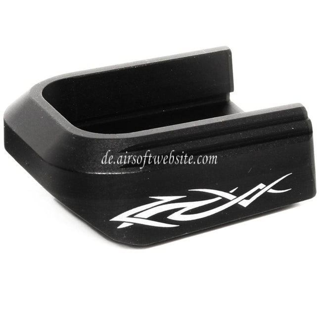 AIP Lasered Magazin Grundplatte Abdeckung Typ-4 Geeignet für ARMY EMG SAI STI TTI AW WE Tokyo Marui Hi-Capa GBB Co2 Gas Pistolen Magazin Schwarz