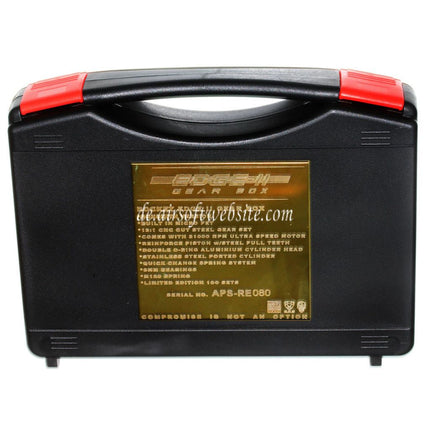 APS Rocket Edge II 8mm High Cycle Version 2 V2 Getriebe Geeignet für APS ASR Tokyo Marui M4 M16 Serie AEG Gewehre Airsoft Hinten verkabelt