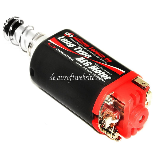 Guarder Infinite Drehmomenterhöhung Motor Lange Achse Geeignet für P90 MP5 G3 M4 M16 Serie AEG Gewehre Airsoft