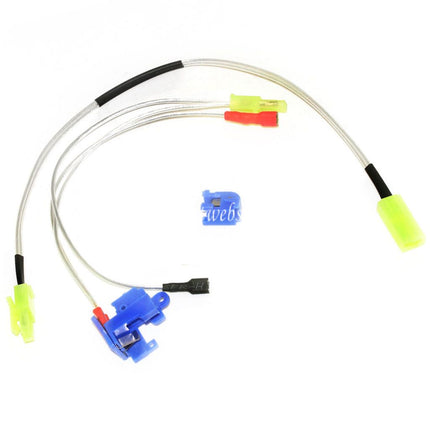 SHS Auslöse Schalterbaugruppe Geeignet für Version 2 V2 Getriebe M4 M16 Serie AEG Gewehre Airsoft Hinten verkabelt