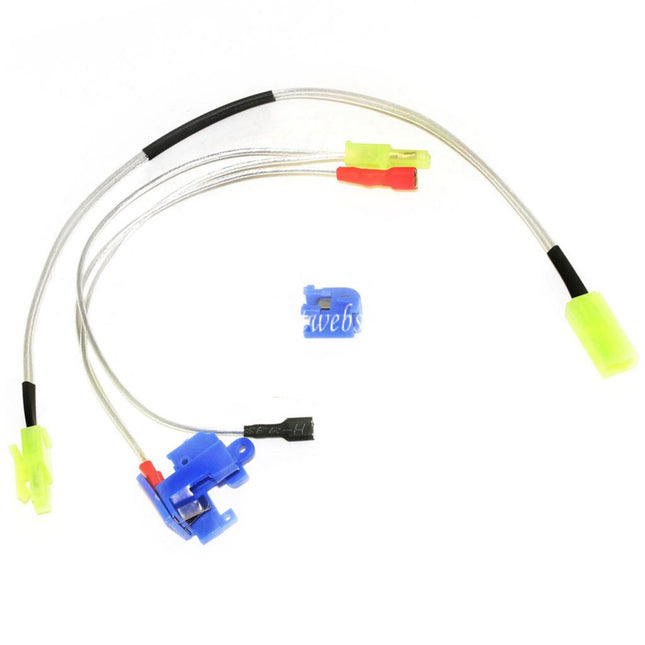 SHS Auslöse Schalterbaugruppe Geeignet für Version 2 V2 Getriebe M4 M16 Serie AEG Gewehre Airsoft Hinten verkabelt