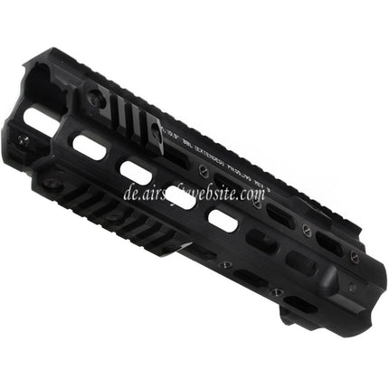 5KU 245mm CNC Aluminum SMR Taktisches Handschutz schienen system Geeignet für VFC Umarex HK416 GBB Gewehre Airsoft Schwarz