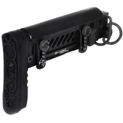 5KU PT-1 Gen2 Mehrere Positionen Seitlicher Klappschaft Geeignet für CYMA D-Boys LCT GHK AK Serie AEG GBB Gewehre Airsoft Schwarz