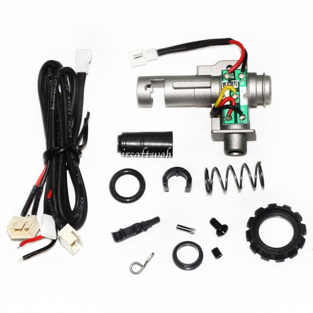 CYMA Built-in Tracer Module komplett Hop Up Kammer Geeignet für CYMA Platinum Serie Tokyo Marui M4 M16 Serie AEG Gewehre Airsoft