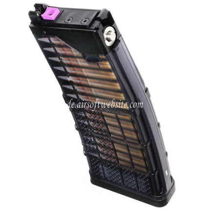 CYMA Lancer Systems L5AWM 300BLACKOUT 30rd Gas Magazin Geeignet für CYMA CGS Tokyo Marui M4 M16 Serie MWS GBB Gewehre Airsoft